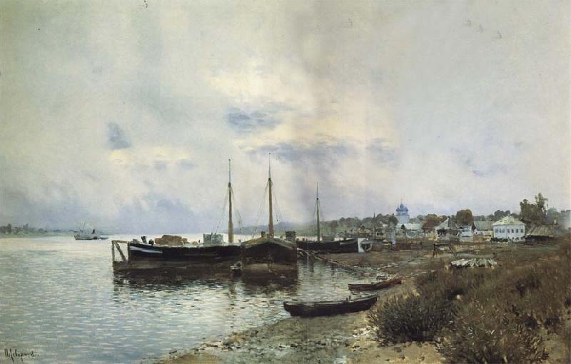 Levitan, Isaak After the rain. Pljos oil painting picture